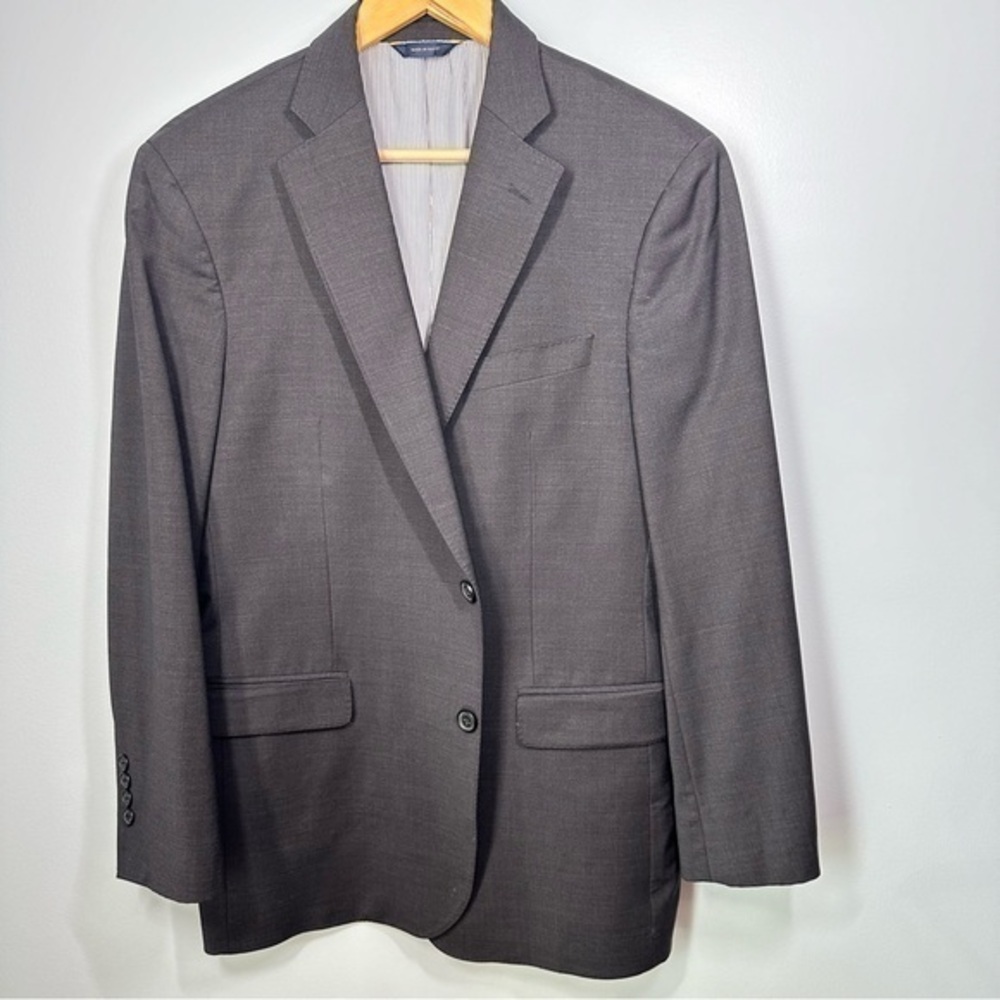Brooks Brothers Gray Wool Blend Explorer Regent Fit Madison Fit Blazer‎ Mens 41R